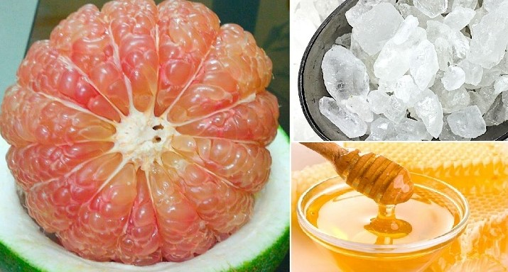 chè bưởi mật ong